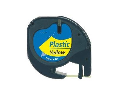 BK-Yellow 12mmX4m Plastica  Dymo 2000,LT100H,QX50S0721670