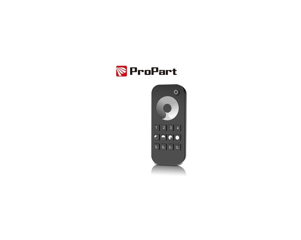 Telecomando RF 1 Canale - 4 Zone, 4 Scene, Touch Wheel, RF2.4G
