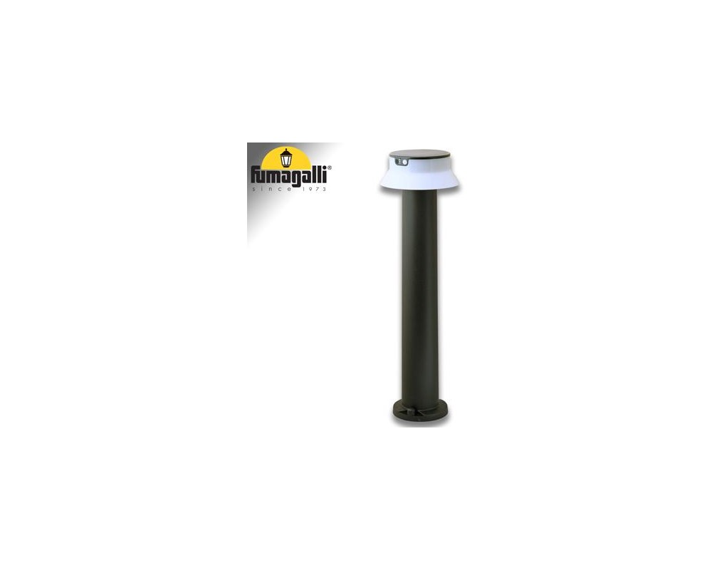 FELICE 800 NERO SOLAR LED Ø150 PIR CCT S - 73 cm