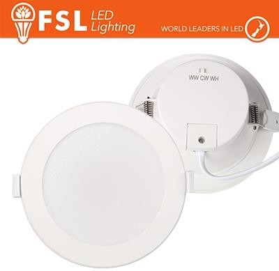 Faretto da incasso 7w 3white 220-240V, FORO:Φ7.5-8.5cm