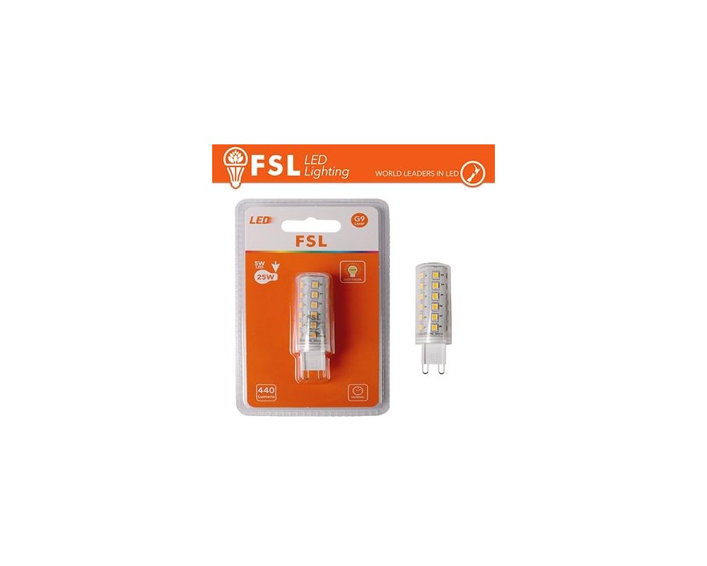 Lampadina G9 - 5W 3000K
