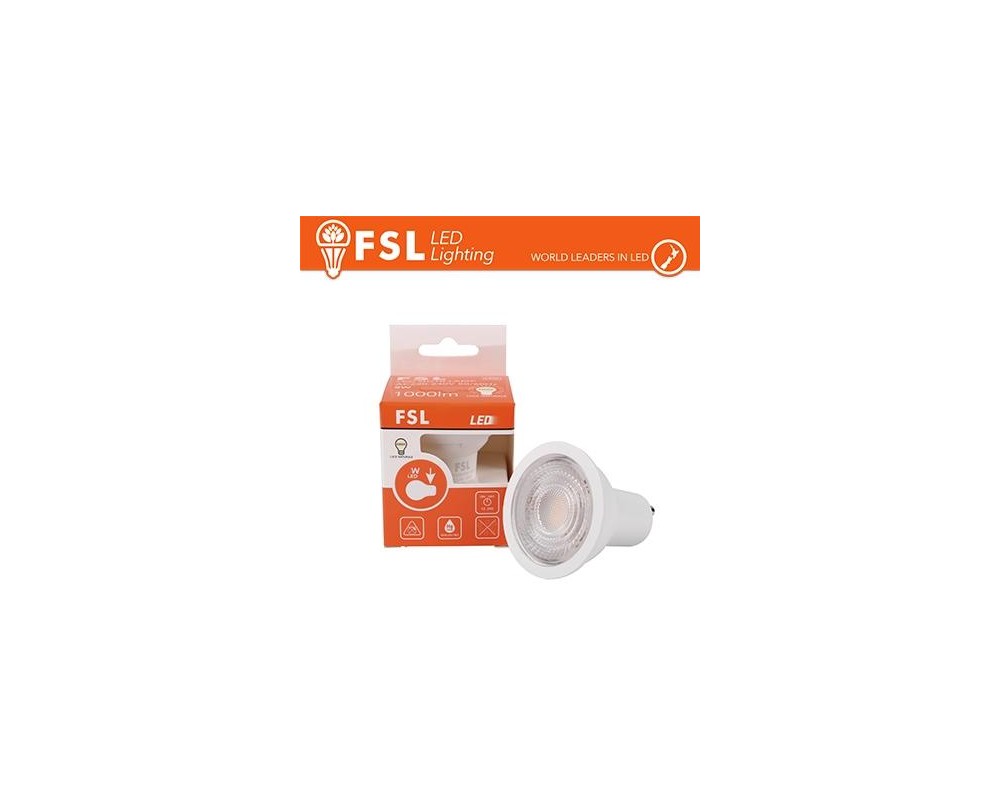 GU10 lampadina LED 8W alta luminosità - 4000K, 1000lm, 38°