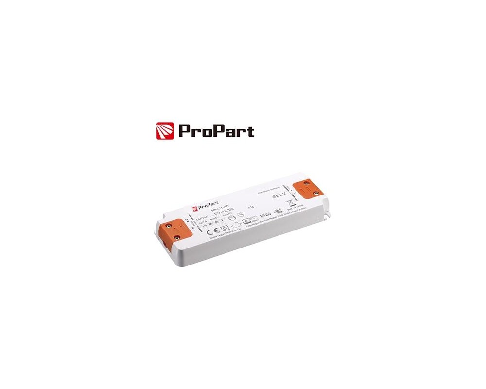 Alimentatore PIATTO: IP20 24V 20W 0.83A Size:103*35.5*16.5mm