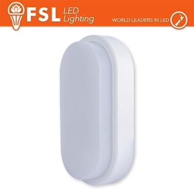 Plafoniera LED OVALE BIANCA 15W 4000K 55*100*200 IP54 